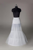 Women Nylon/Tulle Netting Floor Length 2 Tiers Petticoats